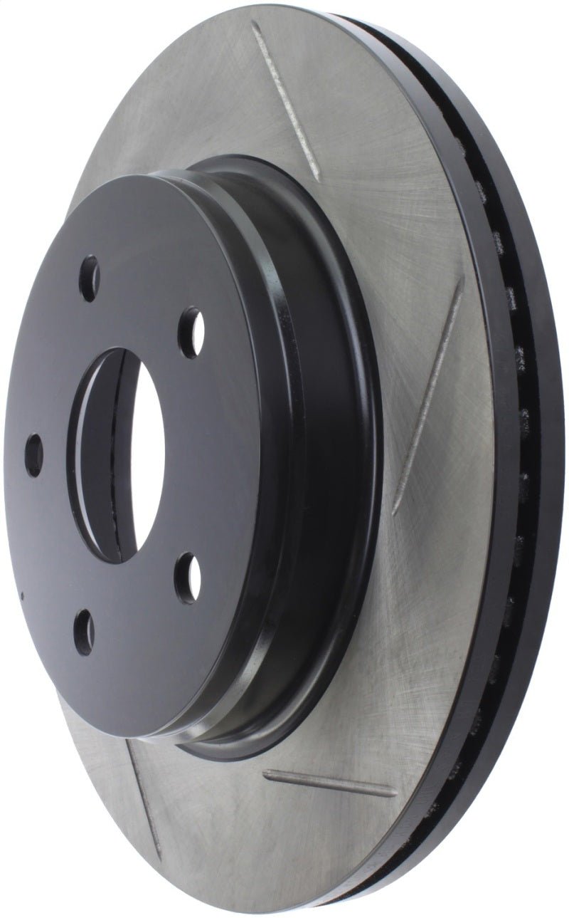 Stoptech - StopTech Power Slot 04 - 09 Dodge Durango / 02 - 05 Ram 1500 Front Left Slotted Rotor - Demon Performance