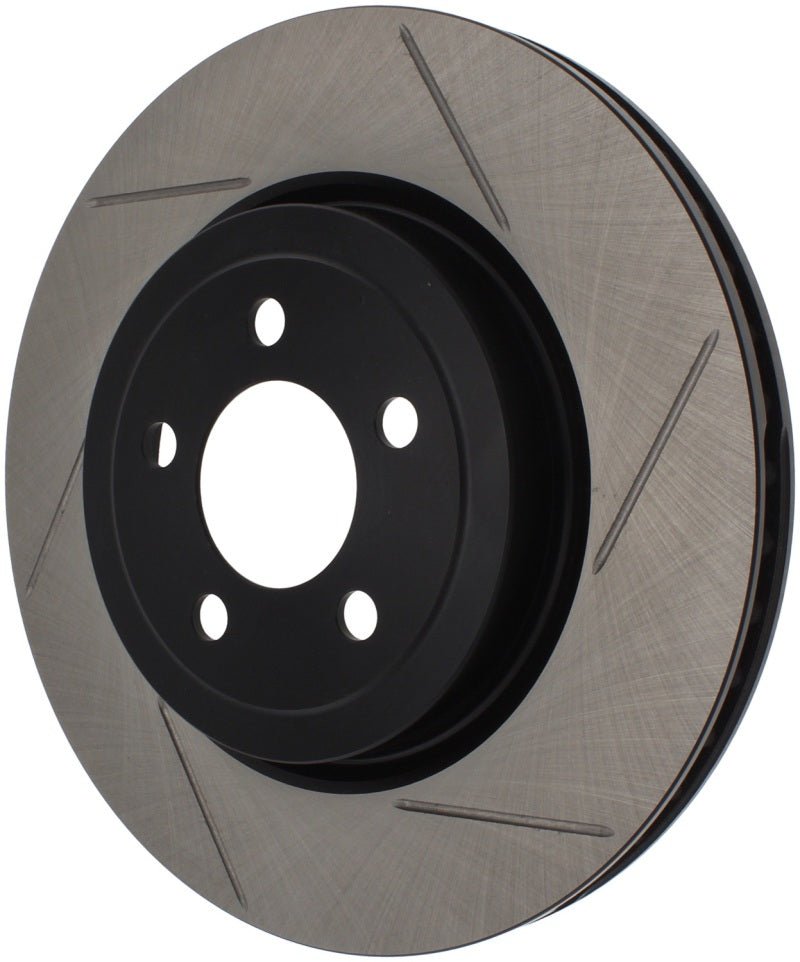 Stoptech - StopTech Power Slot 05 Chrysler 300C 5.7L V8 w/ Vented Rear Disc Front Left SportStop Slotted Rotor - Demon Performance