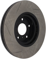 Stoptech - StopTech Power Slot 06 - 07 350Z / 05 - 07 G35 / 06 - 07 G35X SportStop Slotted Front Left Rotor - Demon Performance