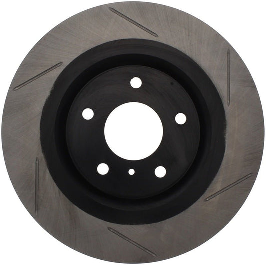 Stoptech - StopTech Power Slot 06 - 07 350Z / 05 - 07 G35 / 06 - 07 G35X SportStop Slotted Front Left Rotor - Demon Performance