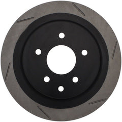 Stoptech - StopTech Power Slot 06 - 07 350Z / 05 - 07 G35 / 06 - 07 G35X SportStop Slotted Rear Left Rotor - Demon Performance