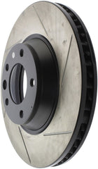 Stoptech - StopTech Power Slot 07 - 10 Audi Q7 / 03 - 10 Porsche Cayenne Left Front Slotted Rotor - Demon Performance