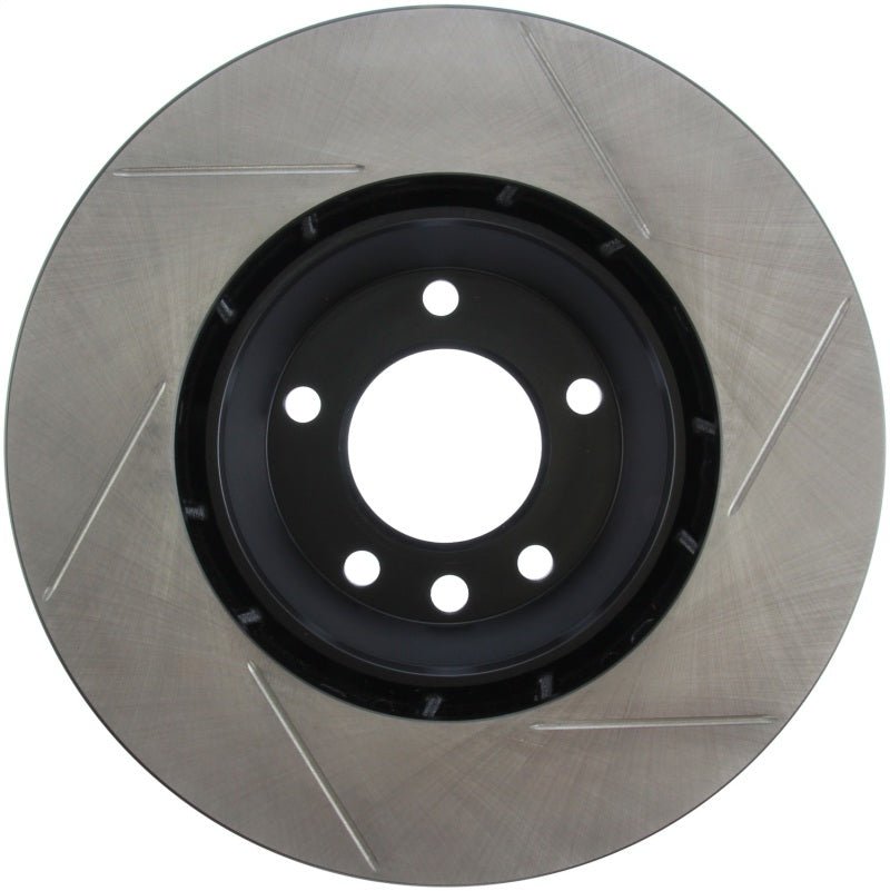 Stoptech - StopTech Power Slot 07 - 10 Audi Q7 / 03 - 10 Porsche Cayenne Right Front Slotted Rotor - Demon Performance
