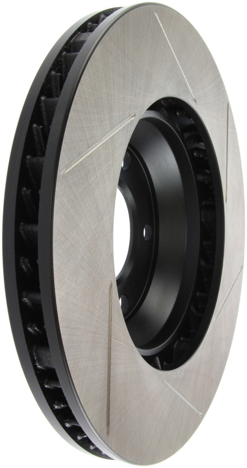 Stoptech - StopTech Power Slot 07 - 10 Audi Q7 / 03 - 10 Porsche Cayenne Right Front Slotted Rotor - Demon Performance