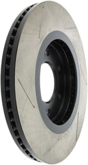 Stoptech - StopTech Power Slot 08 - 09 Infiniti QX4/QX56 / 07 - 09 Nissan Armada Left Front Slotted Rotor - Demon Performance