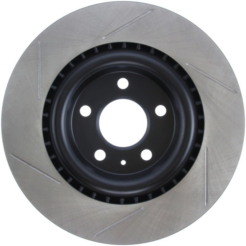 Stoptech - StopTech Power Slot 12 - 13 Audi A6 Quattro/11 - 12 A7 Quattro / 10 - 13 S4 Rear Left Slotted Rotor - Demon Performance