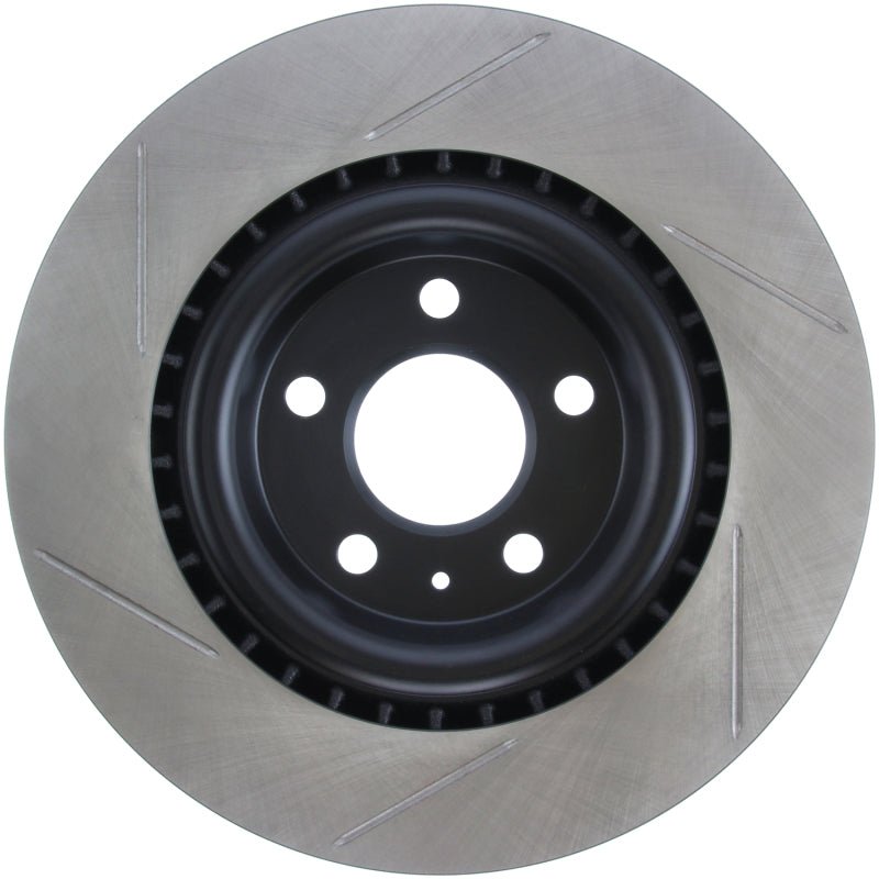 Stoptech - StopTech Power Slot 12 - 13 Audi A6 Quattro/11 - 12 A7 Quattro / 10 - 13 S4 Rear Left Slotted Rotor - Demon Performance