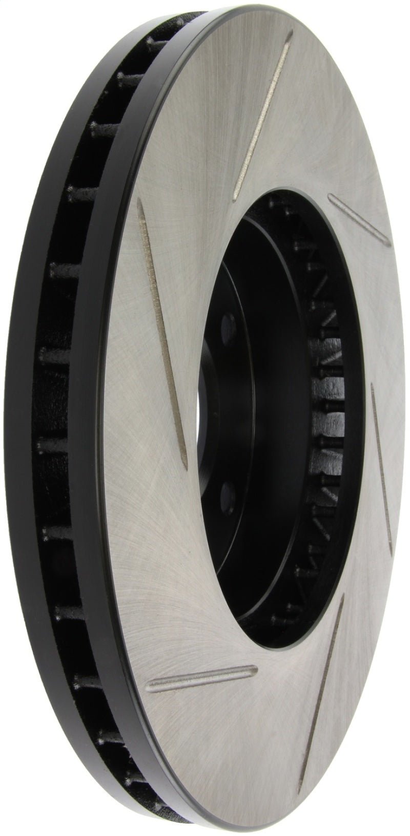 Stoptech - StopTech Power Slot 7/90 - 96 300ZX Slotted Front Left Rotor - Demon Performance