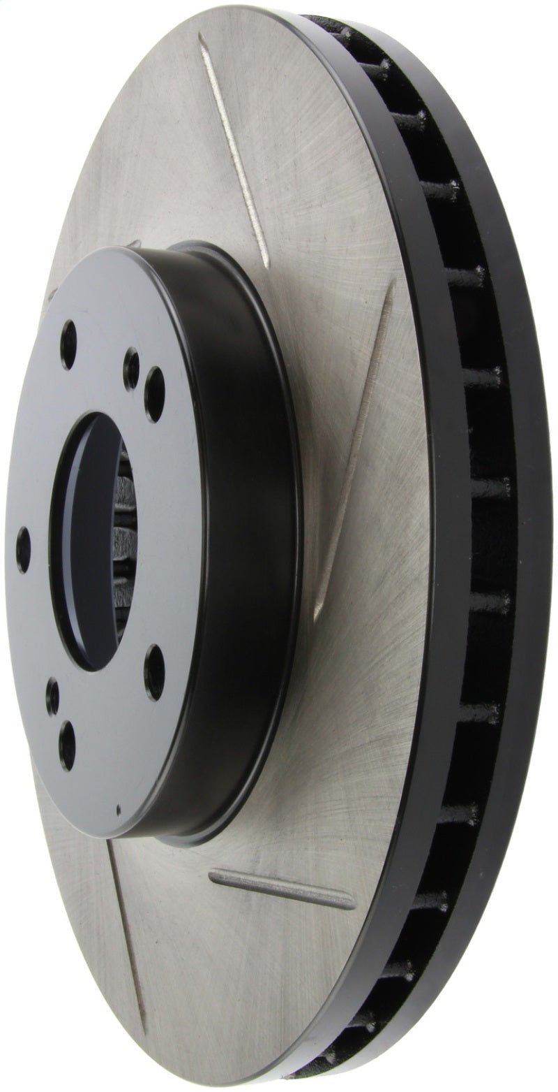 Stoptech - StopTech Power Slot 7/90 - 96 300ZX Slotted Front Left Rotor - Demon Performance