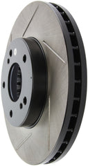 Stoptech - StopTech Power Slot 7/90 - 96 300ZX Slotted Front Right Rotor - Demon Performance