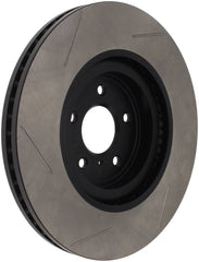 Stoptech - StopTech Power Slot Nissan 370z / Infiniti G37 SportStop Slotted Front Left Rotor - Demon Performance