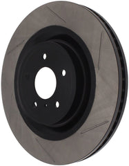 Stoptech - StopTech Power Slot Nissan 370z / Infiniti G37 SportStop Slotted Front Left Rotor - Demon Performance