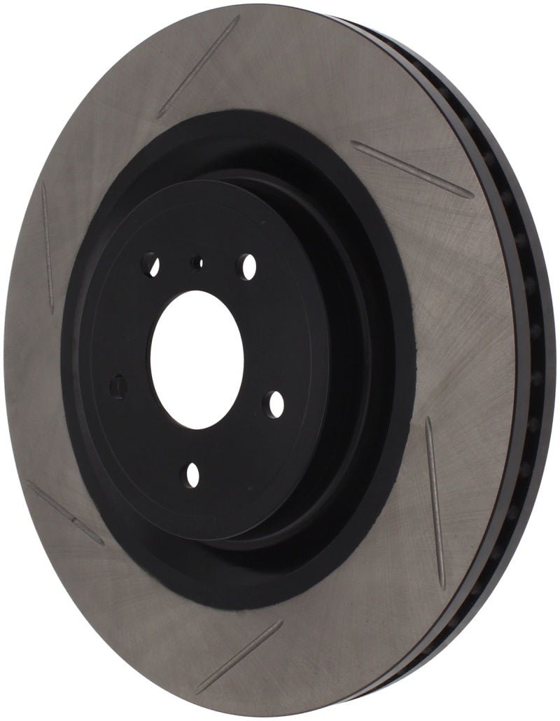 Stoptech - StopTech Power Slot Nissan 370z / Infiniti G37 SportStop Slotted Front Right Rotor - Demon Performance