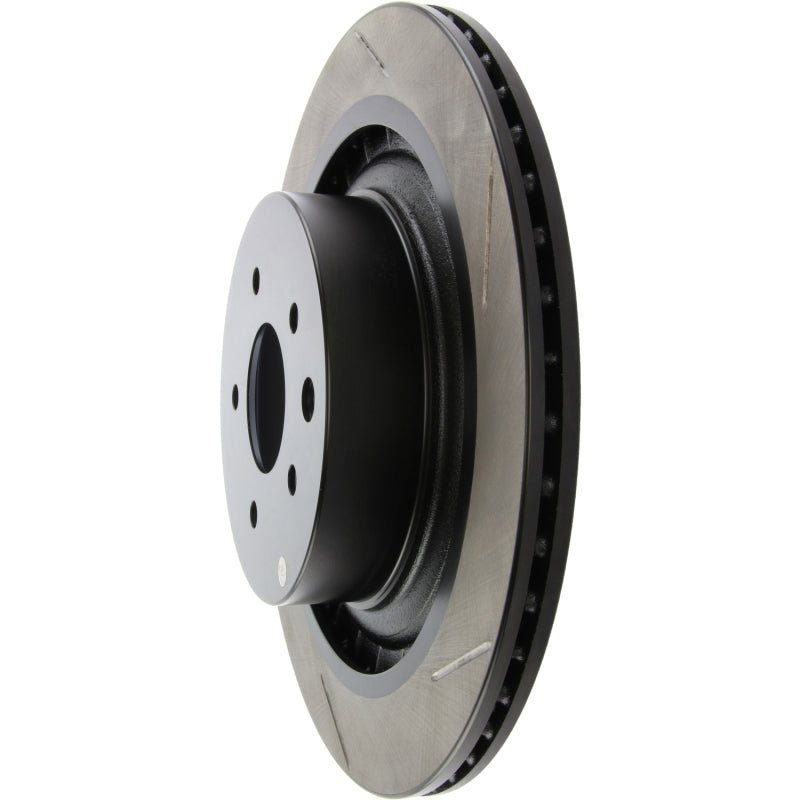 Stoptech - StopTech Power Slot Nissan 370z / Infiniti G37 SportStop Slotted Rear Left Rotor - Demon Performance