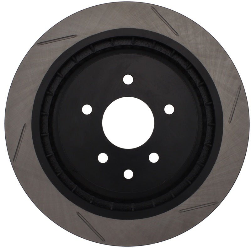 Stoptech - StopTech Power Slot Nissan 370z / Infiniti G37 SportStop Slotted Rear Left Rotor - Demon Performance