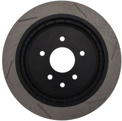 Stoptech - StopTech Power Slot Nissan 370z / Infiniti G37 SportStop Slotted Rear Left Rotor - Demon Performance