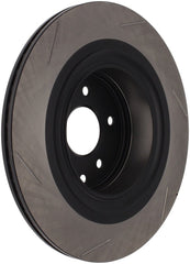 Stoptech - StopTech Power Slot Nissan 370z / Infiniti G37 SportStop Slotted Rear Left Rotor - Demon Performance