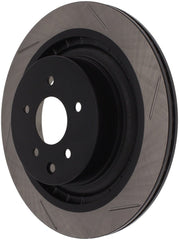 Stoptech - StopTech Power Slot Nissan 370z / Infiniti G37 SportStop Slotted Rear Left Rotor - Demon Performance