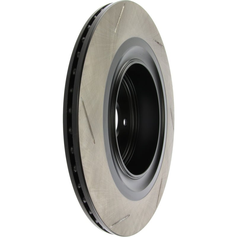 Stoptech - StopTech Power Slot Nissan 370z / Infiniti G37 SportStop Slotted Rear Left Rotor - Demon Performance