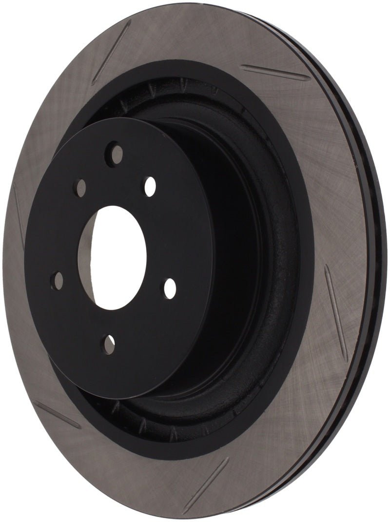 Stoptech - StopTech Power Slot Nissan 370z / Infiniti G37 SportStop Slotted Rear Right Rotor - Demon Performance