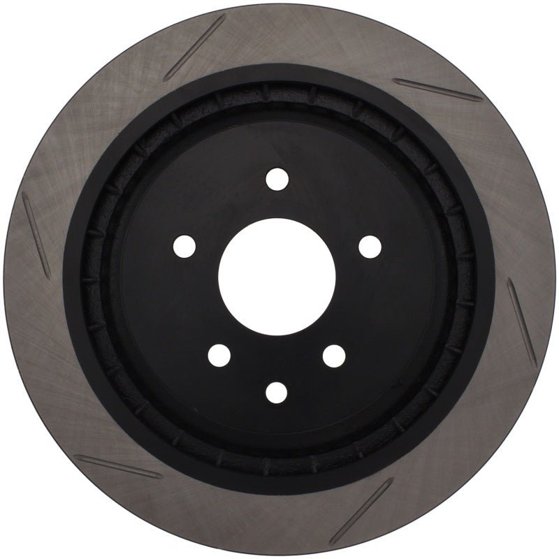 Stoptech - StopTech Power Slot Nissan 370z / Infiniti G37 SportStop Slotted Rear Right Rotor - Demon Performance