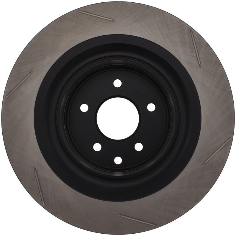 Stoptech - StopTech Power Slot Nissan 370z / Infiniti G37 SportStop Slotted Rear Right Rotor - Demon Performance