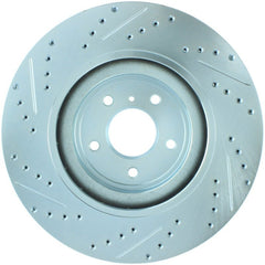 Stoptech - StopTech Select Sport Sport Nissan Slotted and Drilled Front Left Rotor - Demon Performance