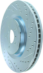 Stoptech - StopTech Select Sport Sport Nissan Slotted and Drilled Front Left Rotor - Demon Performance