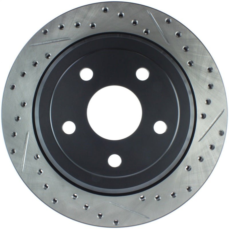 Stoptech - StopTech Slotted & Drilled Sport Brake Rotor 11 - 15 Jeep Grand Cherokee (Excludes SRT8) - Demon Performance