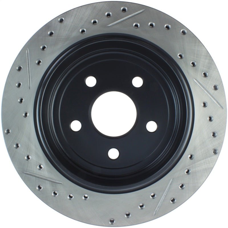 Stoptech - StopTech Slotted & Drilled Sport Brake Rotor 11 - 15 Jeep Grand Cherokee (Excludes SRT8) - Demon Performance