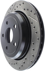 Stoptech - StopTech Slotted & Drilled Sport Brake Rotor 11 - 17 Jeep Grand Cherokee (Excludes SRT8) - Demon Performance