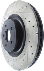 Stoptech - StopTech Slotted & Drilled Sport Brake Rotor - 2015 Ford Mustang GT - Front Right - Demon Performance