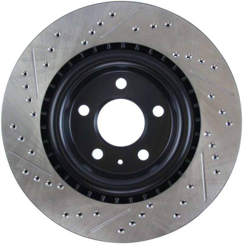 Stoptech - StopTech Slotted & Drilled Sport Brake Rotor - Demon Performance