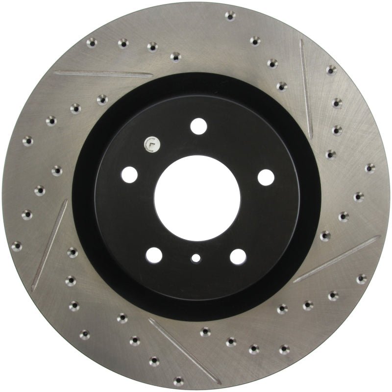 Stoptech - StopTech Slotted & Drilled Sport Brake Rotor - Demon Performance
