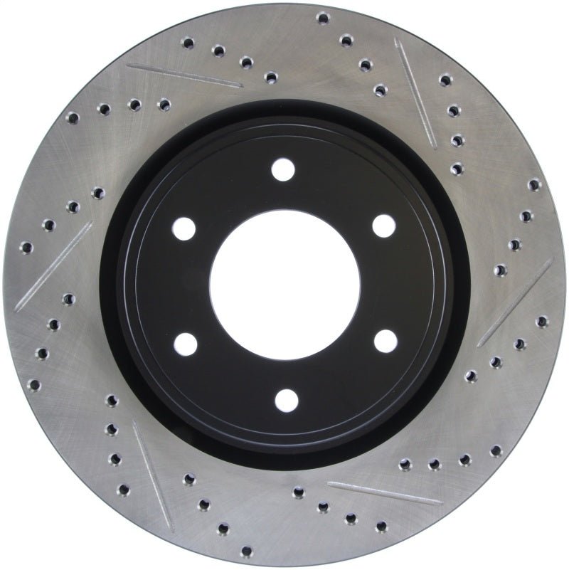 Stoptech - StopTech Slotted & Drilled Sport Brake Rotor - Demon Performance