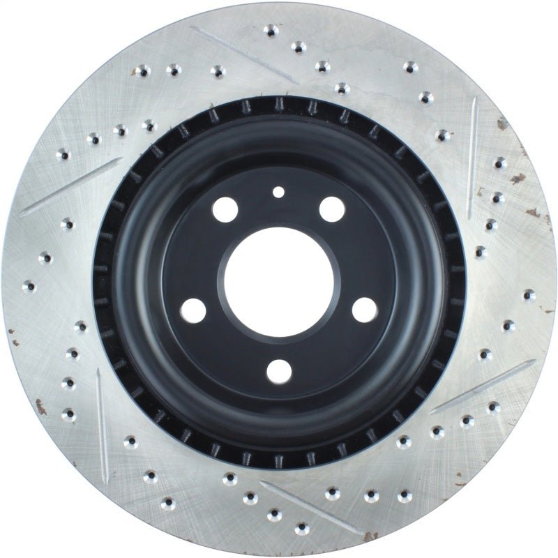 Stoptech - StopTech Slotted & Drilled Sport Brake Rotor - Demon Performance