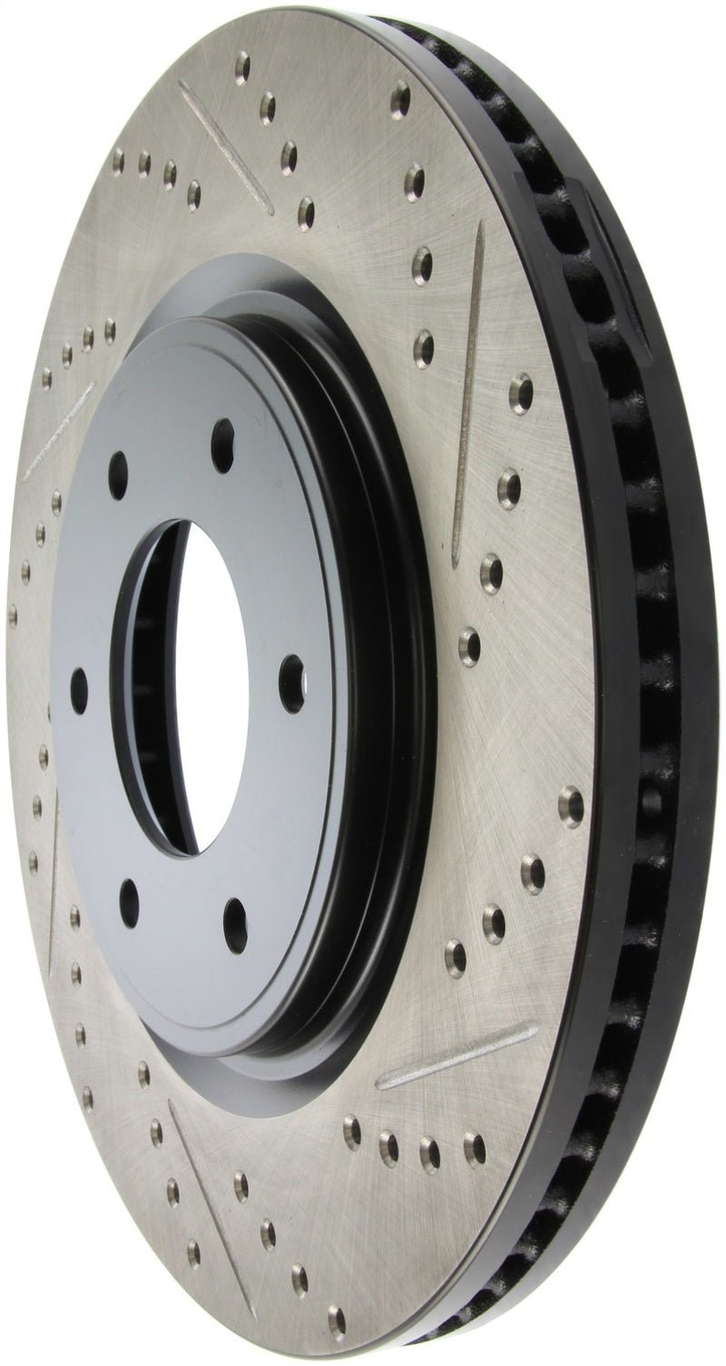 Stoptech - StopTech Slotted & Drilled Sport Brake Rotor - Demon Performance