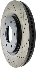 Stoptech - StopTech Slotted & Drilled Sport Brake Rotor - Demon Performance