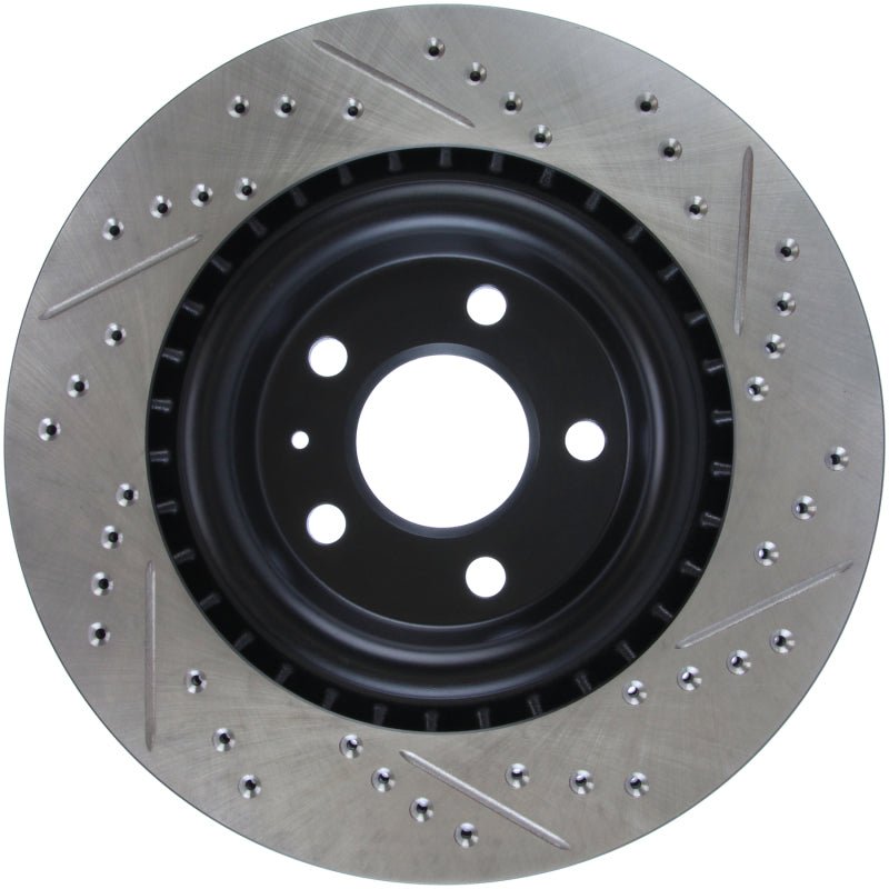 Stoptech - StopTech Slotted & Drilled Sport Brake Rotor - Demon Performance