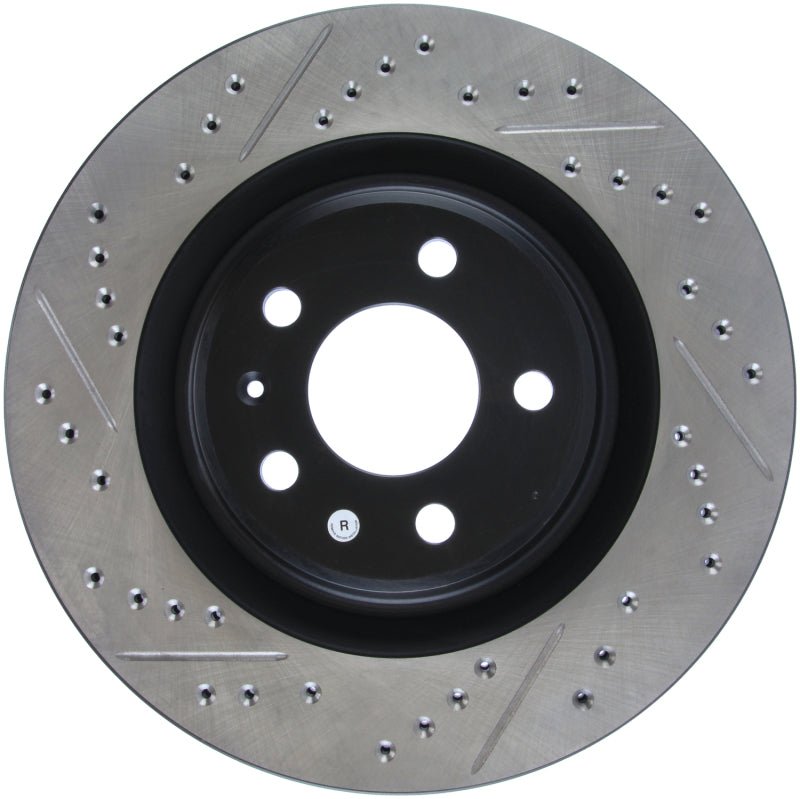 Stoptech - StopTech Slotted & Drilled Sport Brake Rotor - Demon Performance