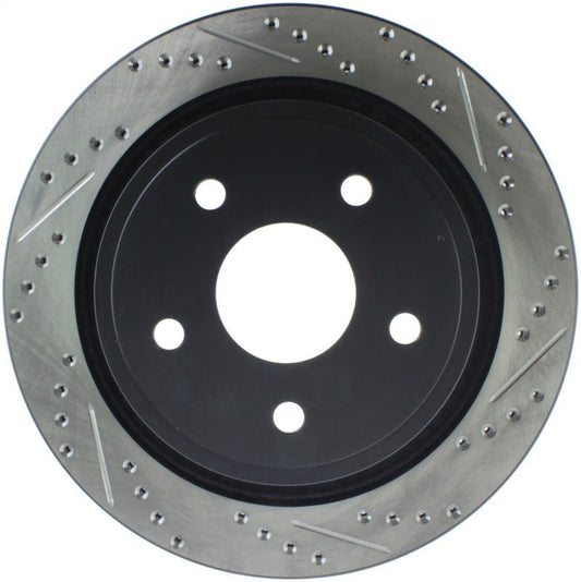 Stoptech - StopTech Slotted & Drilled Sport Brake Rotor - Demon Performance