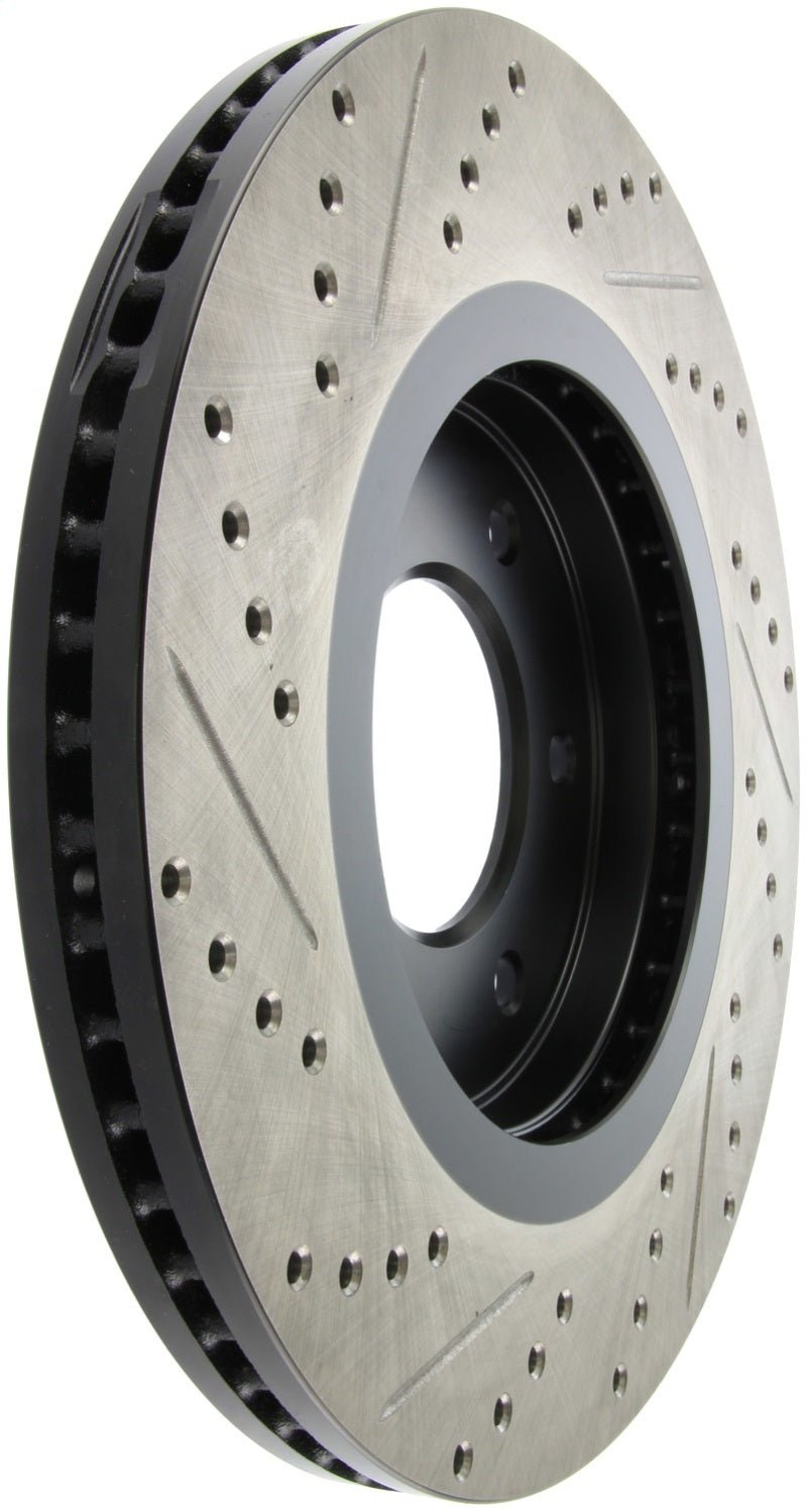 Stoptech - StopTech Slotted & Drilled Sport Brake Rotor - Demon Performance
