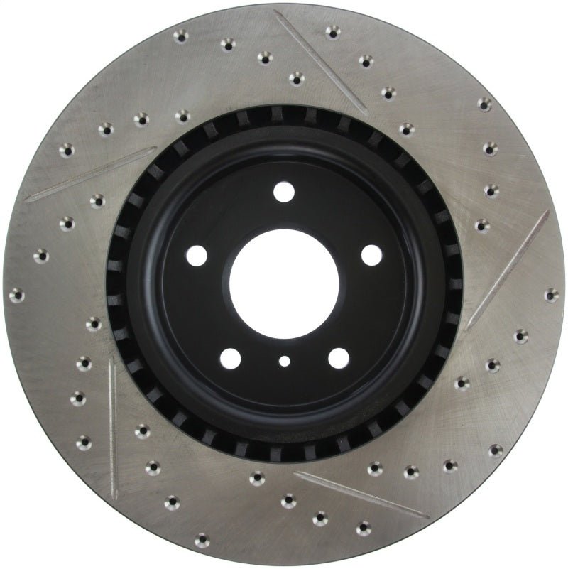 Stoptech - StopTech Slotted & Drilled Sport Brake Rotor - Demon Performance