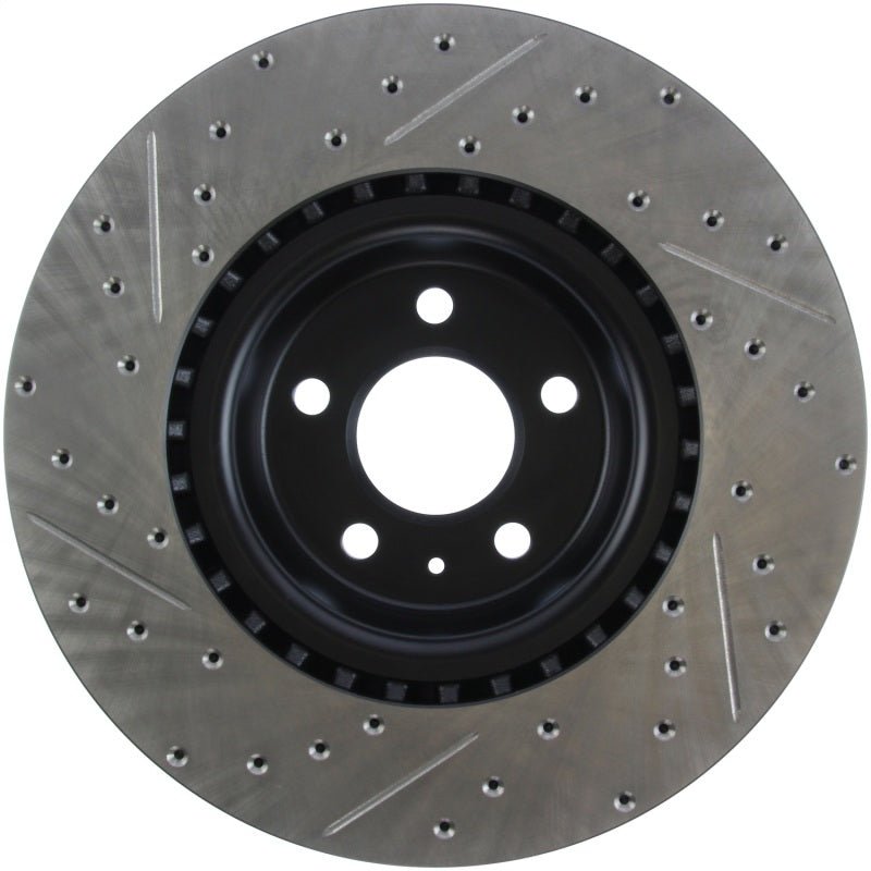 Stoptech - StopTech Slotted & Drilled Sport Brake Rotor - Demon Performance