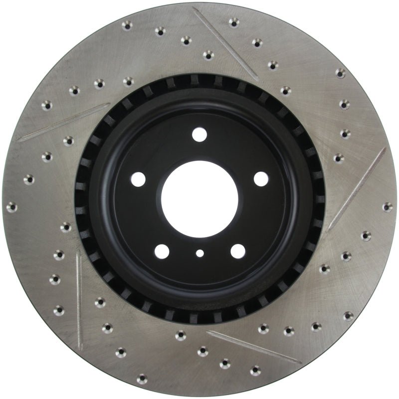 Stoptech - StopTech Slotted & Drilled Sport Brake Rotor - Demon Performance