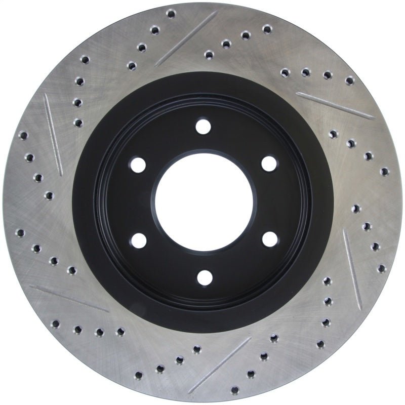 Stoptech - StopTech Slotted & Drilled Sport Brake Rotor - Demon Performance
