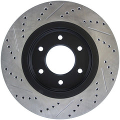 Stoptech - StopTech Slotted & Drilled Sport Brake Rotor - Demon Performance