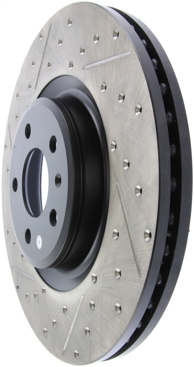 Stoptech - StopTech Slotted & Drilled Sport Brake Rotor - Demon Performance