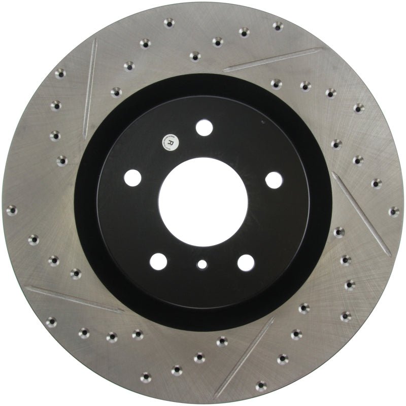 Stoptech - StopTech Slotted & Drilled Sport Brake Rotor - Demon Performance