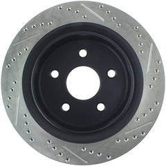Stoptech - StopTech Slotted & Drilled Sport Brake Rotor - Demon Performance